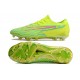 Nike Phantom GX Academy FG Yellow Green Pink Low-top Footballboots For Men