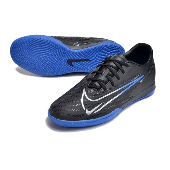 Nike Phantom GX Academy IC Blue White Black Low-top Footballboots For Men