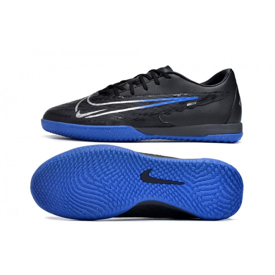 Nike Phantom GX Academy IC Blue White Black Low-top Footballboots For Men