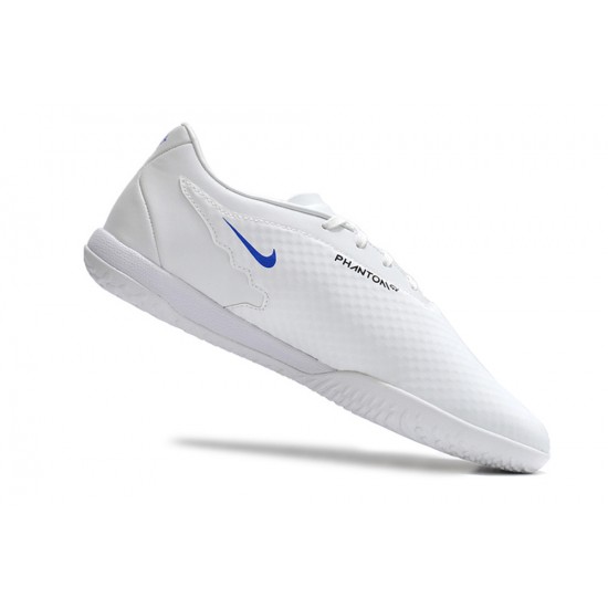 Nike Phantom GX Academy IC White Gold Black Low-top Footballboots For Men