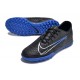 Nike Phantom GX Academy TF Black Blue White Low-top Footballboots For Men