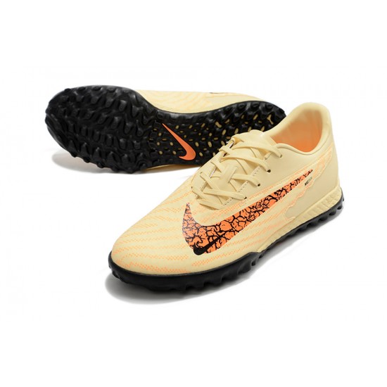 Nike Phantom GX Academy TF Khaki Black Orange Low-top Footballboots For Men