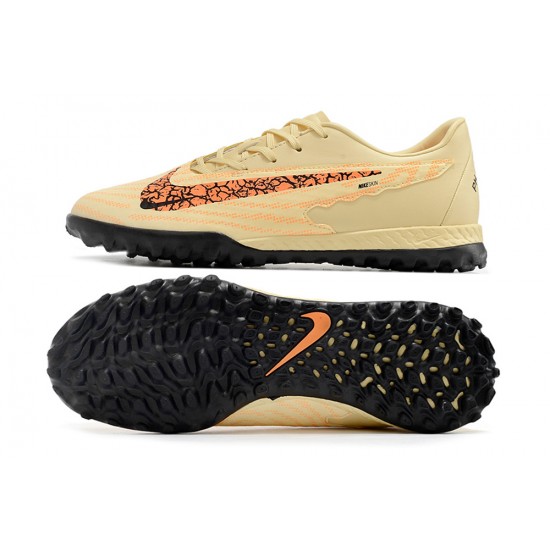 Nike Phantom GX Academy TF Khaki Black Orange Low-top Footballboots For Men