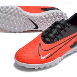 Nike Phantom GX Academy TF White Black Orange Low-top Footballboots For Men 