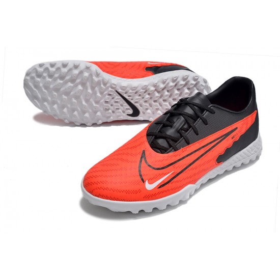 Nike Phantom GX Academy TF White Black Orange Low-top Footballboots For Men