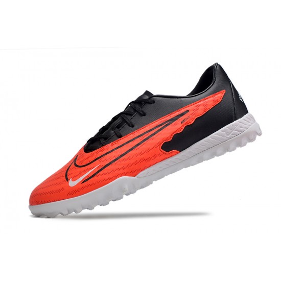 Nike Phantom GX Academy TF White Black Orange Low-top Footballboots For Men