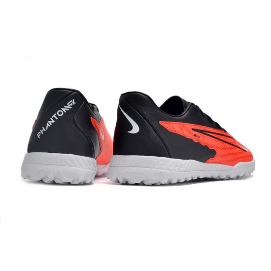 Nike Phantom GX Academy TF White Black Orange Low-top Footballboots For Men