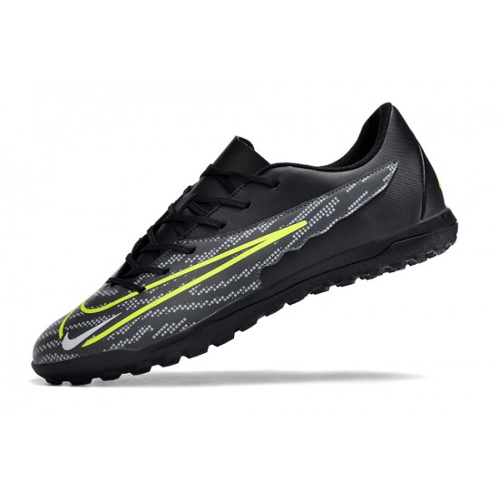 Nike Phantom GX Club TF Black Gray Pink Yellow Footballboots For Men
