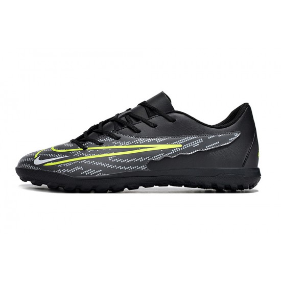 Nike Phantom GX Club TF Black Gray Pink Yellow Footballboots For Men