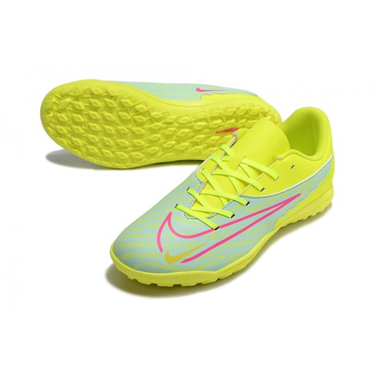 Nike Phantom GX Club TF GreenPink Yellow Footballboots For Men