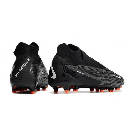 Nike Phantom GX Elite DF FG Black Orange Footballboots For Men