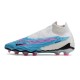 Nike Phantom GX Elite DF FG White Blue Pink Footballboots For Men