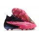 Nike Phantom GX Elite DF Link FG Black Pink High-top Footballboots For Men