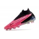Nike Phantom GX Elite DF Link FG Black Pink High-top Footballboots For Men