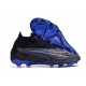 Nike Phantom GX Elite DF Link FG Black White Blue High-top Footballboots For Men