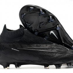 Nike Phantom GX Elite DF Link FG Black White High-top Footballboots For Men 