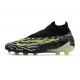 Nike Phantom GX Elite DF Link FG Black Yellow Footballboots For Men