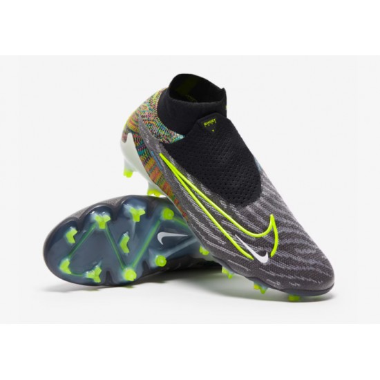 Nike Phantom GX Elite DF Link FG Black Yellow Footballboots For Men