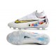 Nike Phantom GX Elite DF Link FG Mixtz White High-top Footballboots For Men