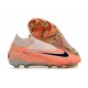 Nike Phantom GX Elite DF Link FG Orange Black High-top Footballboots For Men