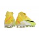 Nike Phantom GX Elite DF Link FG Yellow Green Hige-top Footballboots For Men