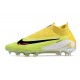 Nike Phantom GX Elite DF Link FG Yellow Green Hige-top Footballboots For Men