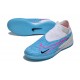 Nike Phantom GX Elite DF Link IC Blue Pink Black High-top Footballboots For Men