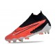 Nike Phantom- GX Elite DF Link SG Anti Clog Black Orange High-top Footballboots For Men