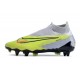 Nike Phantom- GX Elite DF Link SG Anti Clog Green LightPurple Red Black High-top Footballboots For Men