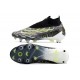 Nike Phantom- GX Elite DF Link SG Anti Clog Mixtz Gray Yellow Black High-top Footballboots For Men