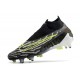 Nike Phantom- GX Elite DF Link SG Anti Clog Mixtz Gray Yellow Black High-top Footballboots For Men