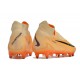 Nike Phantom- GX Elite DF Link SG Anti Clog Orange Fuchsia Blank High-top Footballboots For Men