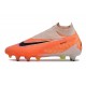 Nike Phantom- GX Elite DF Link SG Anti Clog Orange Pink Blank High-top Footballboots For Men