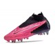 Nike Phantom- GX Elite DF Link SG Anti Clog Pink Black White High-top Footballboots For Men