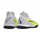 Nike Phantom GX Elite DF Link TF White Yellow Black HIge-top Footballboots For Men