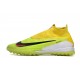 Nike Phantom GX Elite DF Link TF Yellow Green Black HIge-top Footballboots For Men