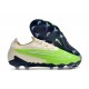 Nike Phantom GX Elite FG Beige Green Low-top Footballboots For Men