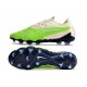 Nike Phantom GX Elite FG Beige Green Low-top Footballboots For Men