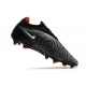 Nike Phantom GX Elite FG Black Gray Orange Footballboots For Men