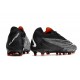 Nike Phantom GX Elite FG Black Gray Orange Footballboots For Men