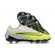 Nike Phantom GX Elite FG Black LightPurple Yellow Red Low-top Footballboots For Men