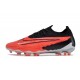 Nike Phantom GX Elite FG Black Orange Low-top Footballboots For Men