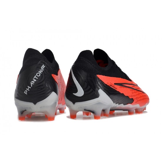 Nike Phantom GX Elite FG Black Orange Low-top Footballboots For Men