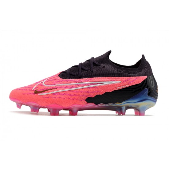 Nike Phantom GX Elite FG Black Pink Footballboots For Men