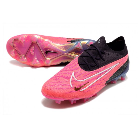 Nike Phantom GX Elite FG Black Pink Footballboots For Men