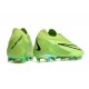 Nike Phantom GX Elite FG Black Pink Green Low-top Footballboots For Men