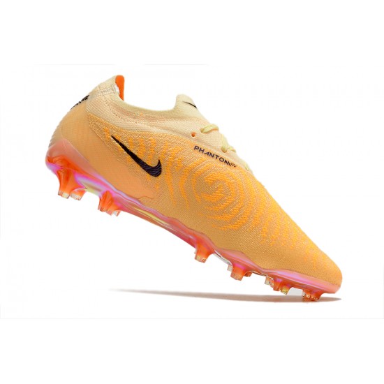 Nike Phantom GX Elite FG Orange Black Low-top Footballboots For Men