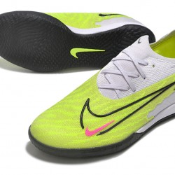 Nike Phantom GX Elite IC Blank LigtPurple Green Low-top Footballboots For Men 