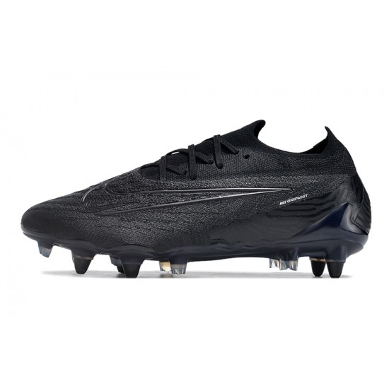 Nike Phantom GX Elite Link PRO SG Anti Clog Black Low-top Footballboots For Men