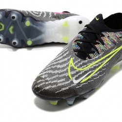 Nike Phantom GX Elite Link PRO SG Anti Clog Blank Gray Yelloe Low-top Footballboots For Men 